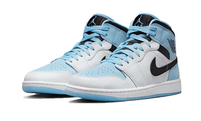 Air Jordan 1 Mid Ice Blue 2023 - Soles - Air Jordan - nike - Jordan - sneakers - Schuhe - Dunk - Women - Frauen - Herren - High - Mid