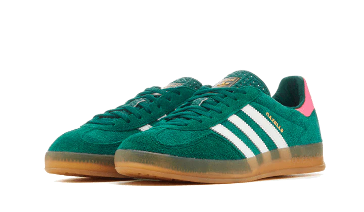 Adidas Gazelle Indoor Collegiate Green Lucid Pink - Soles - Adidas - nike - Jordan - sneakers - Schuhe - Dunk - Women - Frauen - Herren - High - Mid