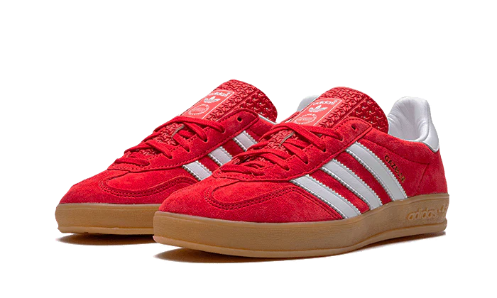 Adidas Gazelle Indoor Scarlet Cloud White - Soles - Adidas - nike - Jordan - sneakers - Schuhe - Dunk - Women - Frauen - Herren - High - Mid