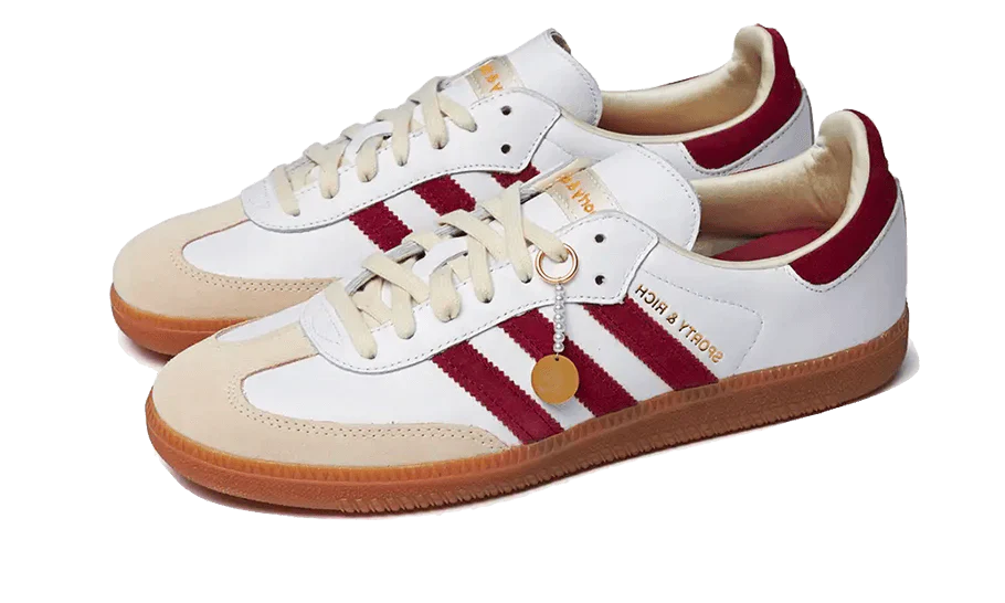 Adidas Samba OG Sporty & Rich White Core Burgundy - Soles - Adidas - nike - Jordan - sneakers - Schuhe - Dunk - Women - Frauen - Herren - High - Mid